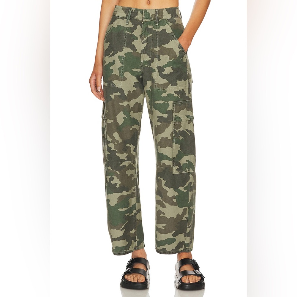 Citizens of Humanity Marcelle Low Slung Cargo Pants in Incognito